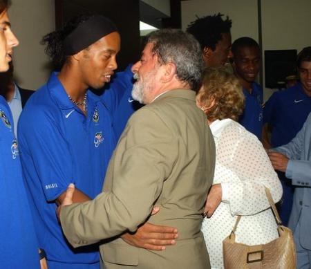 ronaldinho et lulaaa