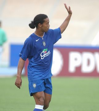 l'entrainement de ronaldinho