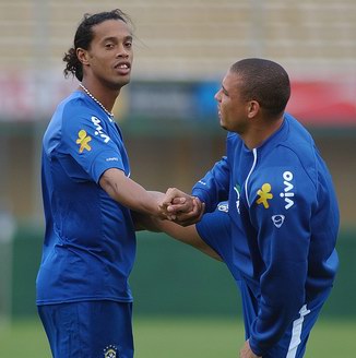 Ronaldinho et Ronaldo